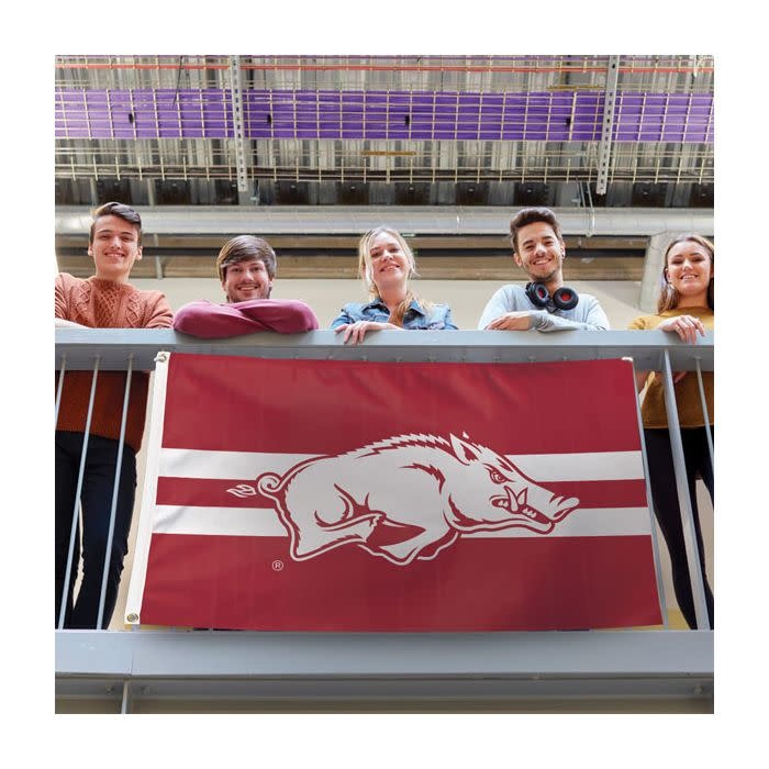 Wincraft Arkansas Razorbacks Horizontal Stripe Flag