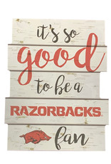 Wincraft Razorback 11"X14" Good To Be Wall Sign