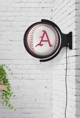 The Fan-Brand Baseball Rotating Lighted Wall Sign