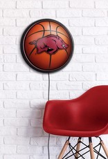 The Fan-Brand Basketball Slim line Lighted Wall Sign