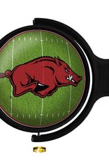 The Fan-Brand Razorback Football Rotating Lighted Wall Sign