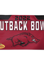 Wincraft 2022 Outback Bowl Razorback 3X5 Flag