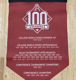 Wincraft 100 Seasons of Baseball Custom Banner