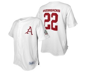 Arkansas Baseball on X: Cream throwback uniforms are back for