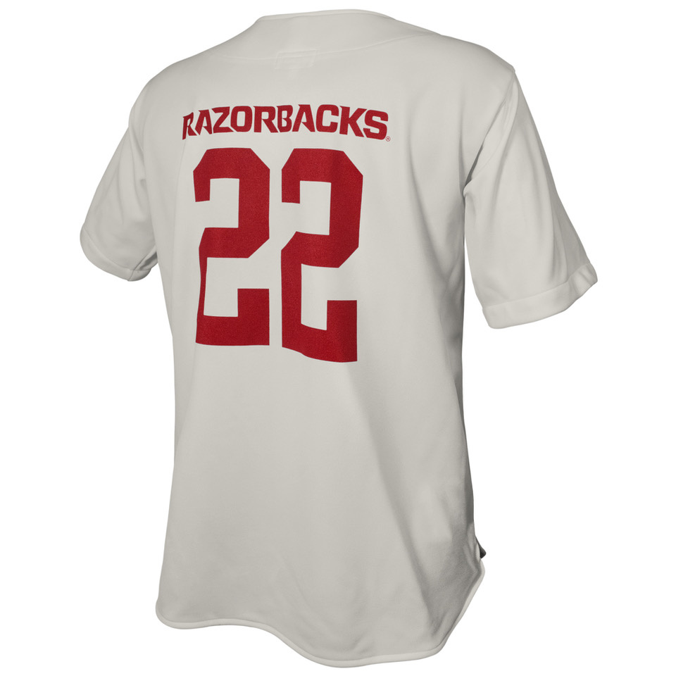 ARKANSAS BASEBALL 100 YEARS button Down Jersey - The Stadium Shoppe On  Razorback