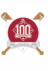 Wincraft 100 Seasons Baseball Crossed Bats Collector Pin