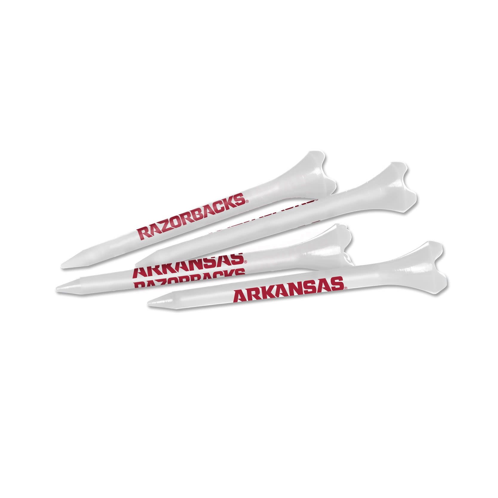 Wincraft Arkansas Razorback Zero Friction Golf Tee 40 Pk