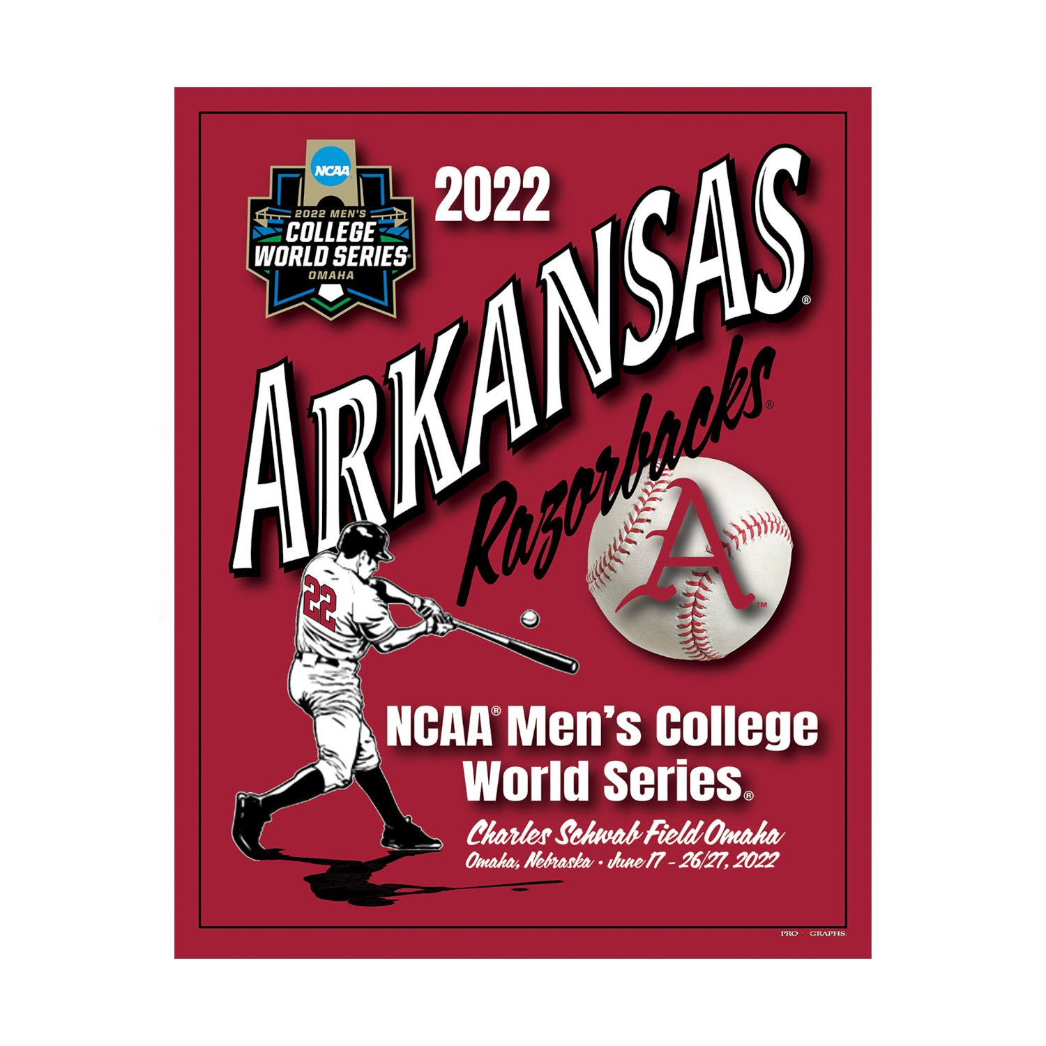 Baseball CWS 8 Team 2022 NCAA Men's College World Series Shirt