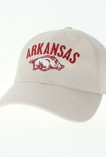 L2-League / Legacy Arkansas Razorback Arched Basic Twill Hat