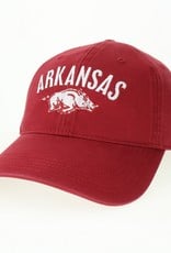 L2-League / Legacy Arkansas Razorback Arched Basic Twill Hat