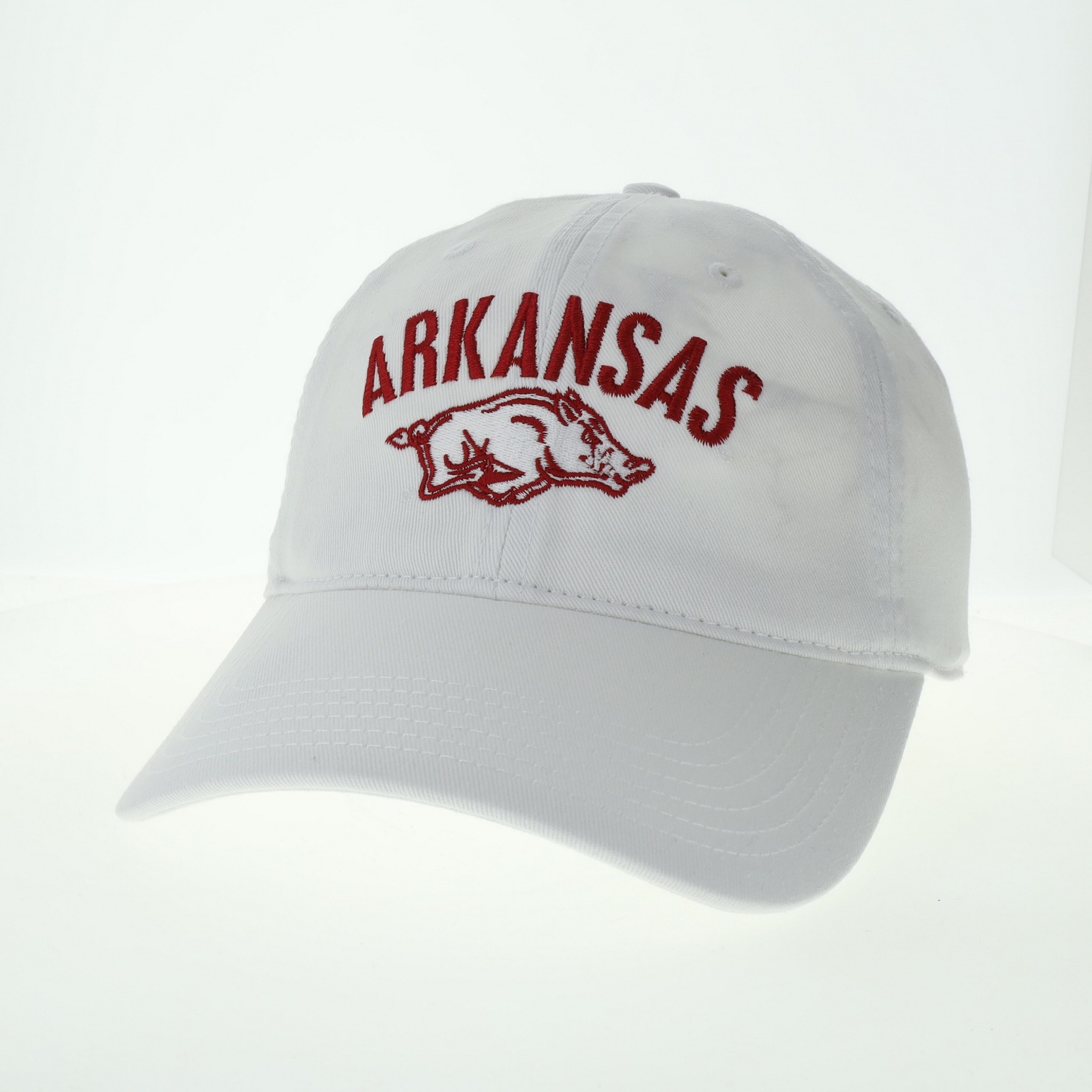 L2-League / Legacy Arkansas Razorback Arched Basic Twill Hat