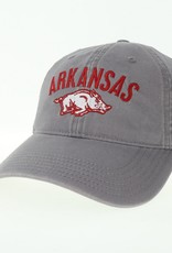 L2-League / Legacy Arkansas Razorback Arched Basic Twill Hat