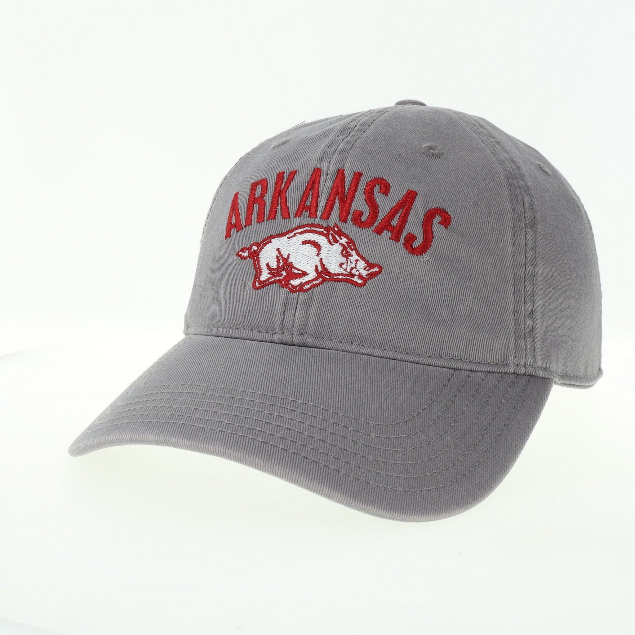 L2-League / Legacy Arkansas Razorback Arched Basic Twill Hat