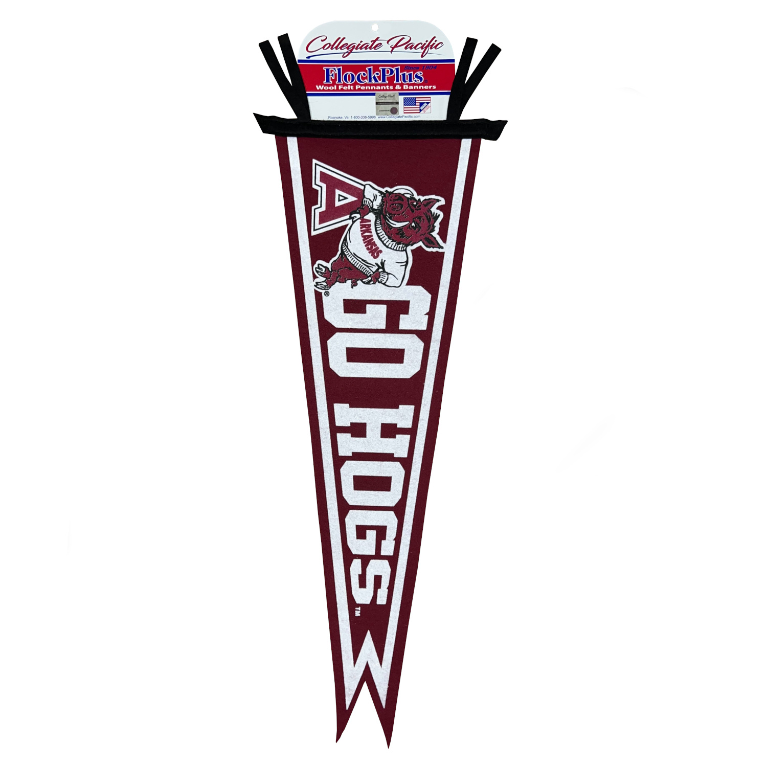 Collegiate Pacific Go Hogs Dovetail Pennant