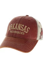 L2-League / Legacy Razorback Old Favorite Hog Through A On Side Hat