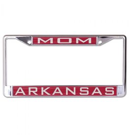 Wincraft Arkansas Mom Metal License Plate Frame