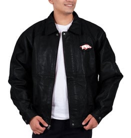 Franchise Club MFG. CO Razorback Classic ACE Leather Bomber Jacket