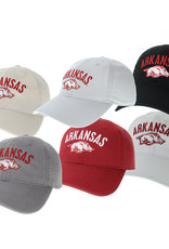 L2-League / Legacy Arkansas Razorback Arched Basic Twill Hat