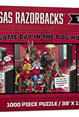 Razorback Game Day in The Dog House 1000 PC Puzzle