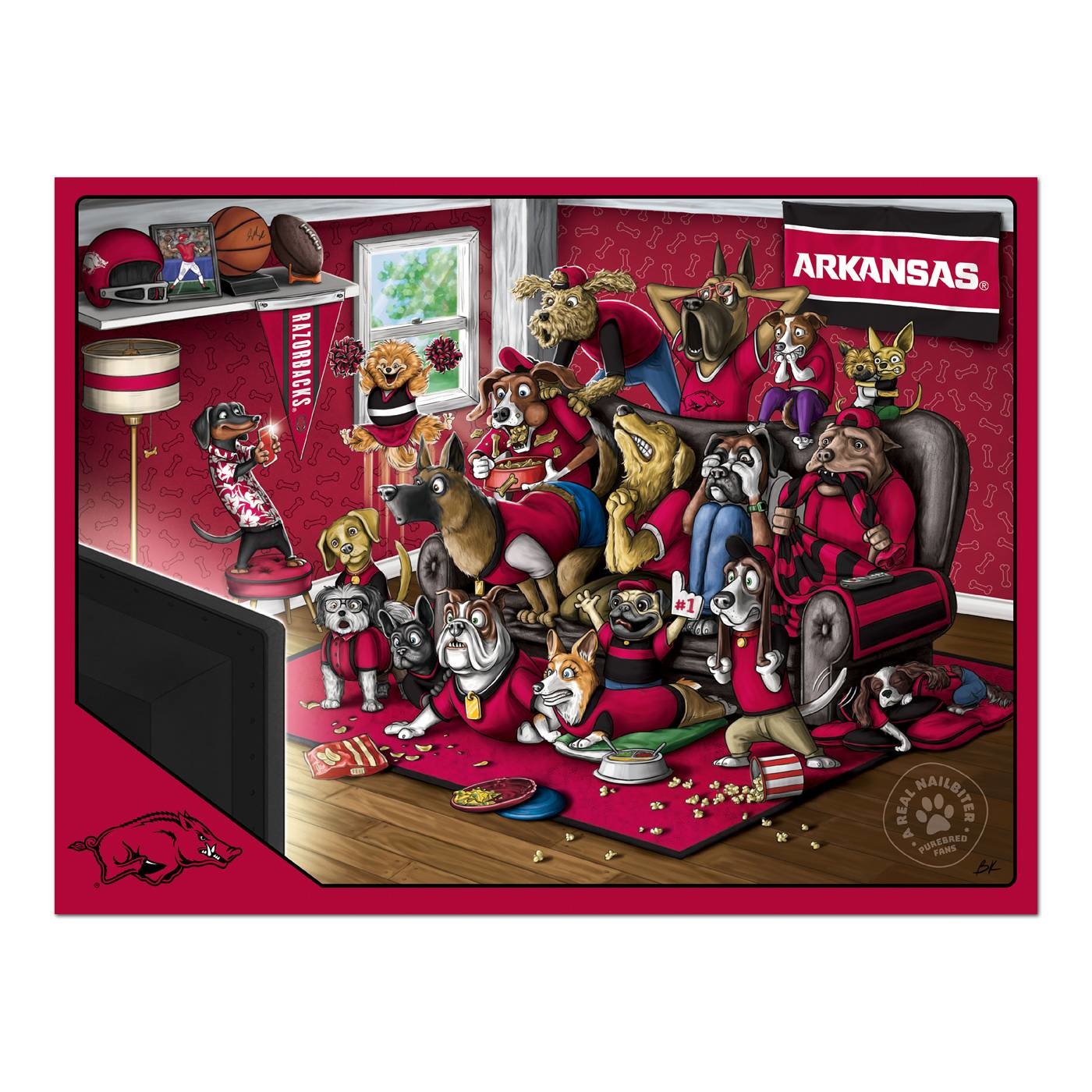 You The Fan Razorback A Real Nailbiter 500 PC Puzzle