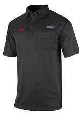 Columbia Arkansas Razorback Fishing Polo PFG By Columbia