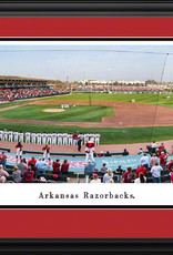 Blakeway Panorama Razorback Baseball Baum Walker Panorama Print