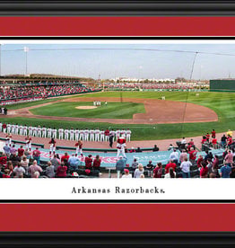 Blakeway Panorama Razorback Baseball Baum Walker Panorama Print