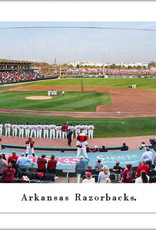 Blakeway Panorama Razorback Baseball Baum Walker Panorama Print