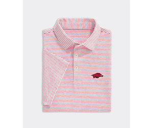 Shop Atlanta Braves Bradley Stripe Sankaty Polo at vineyard vines