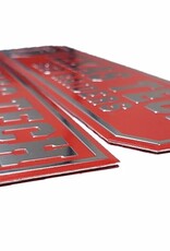 Fan Mats Arkansas Razorbacks Embossed Car/Truck Emblem 2-pk