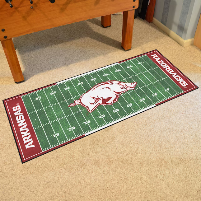 Fan Mats Arkansas Razorback Football Runner