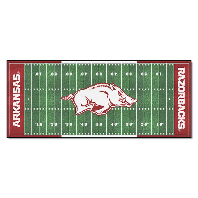 Fan Mats Arkansas Razorback Football Runner