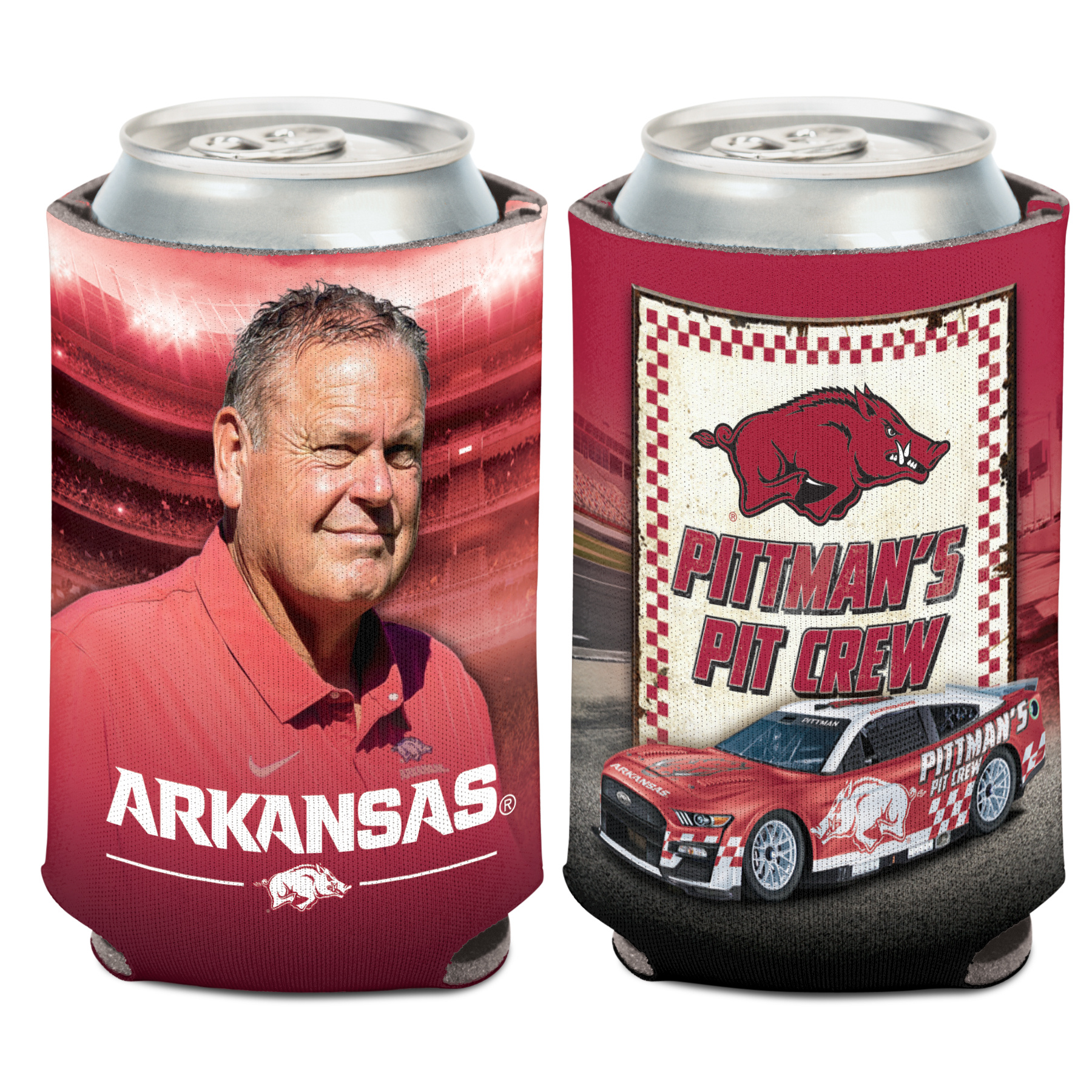 Wincraft Arkansas Razorback Coach Sam Pittmans Pit Crew Can Cooler