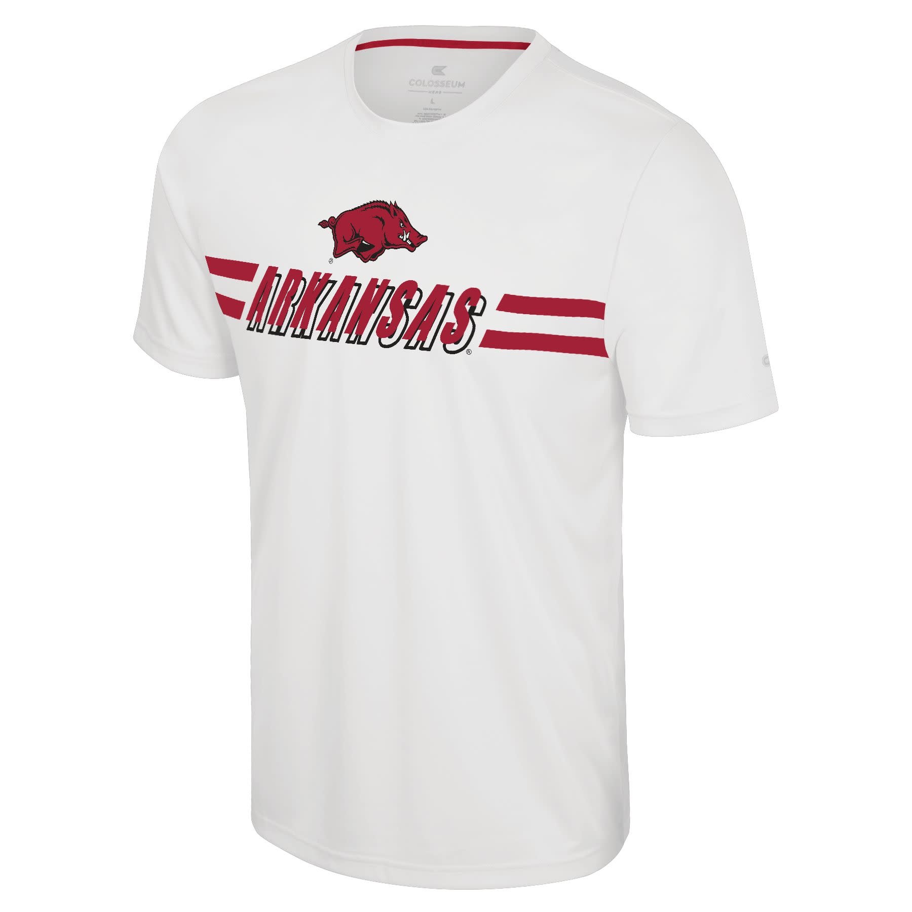 Arkansas Razorbacks - KJ Jefferson White Jersey Tee 