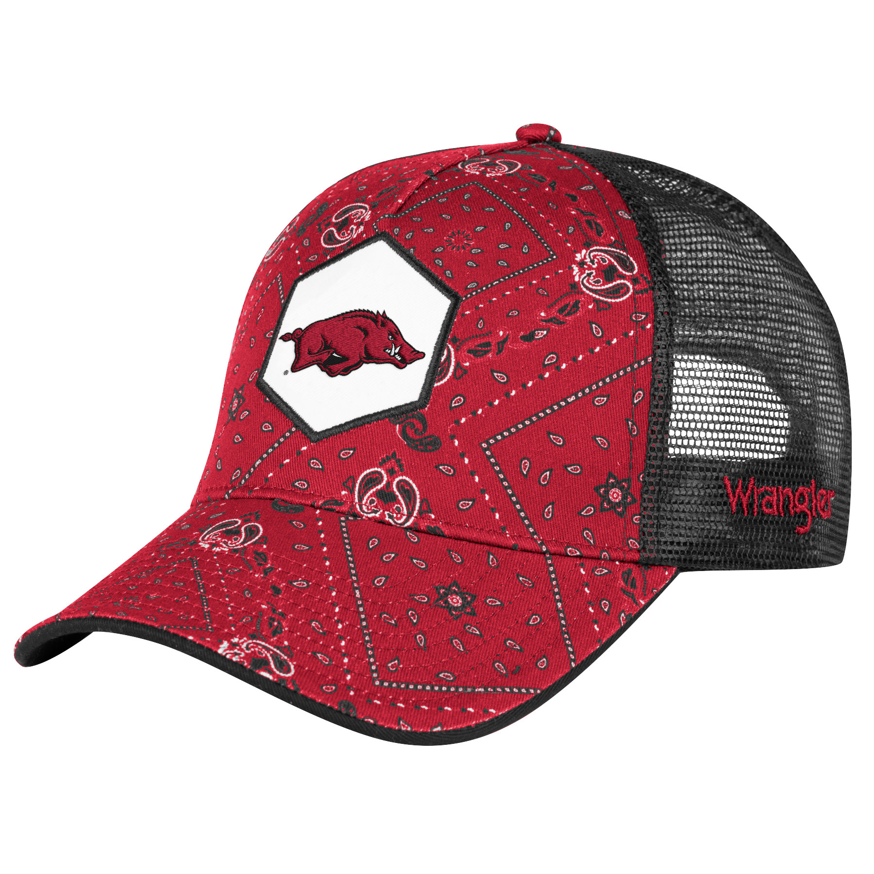 Wrangler Razorback Women's Wrangler Bandana Trucker Hat