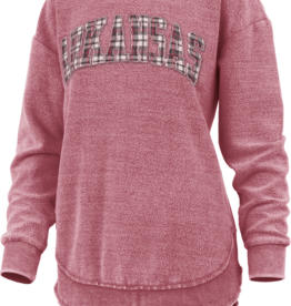 ARKANSAS Women's Crew Neck Rounded Bottom Vintage