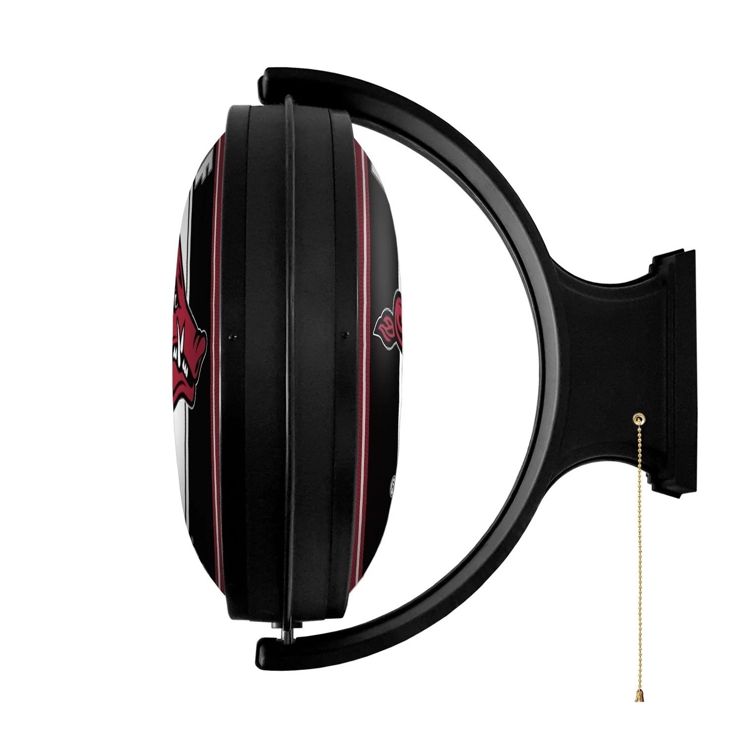 The Fan-Brand Razorback Original No Sport Round Rotating Lighted Wall Sign