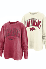 Arkansas Women's Comfy Corded Crew