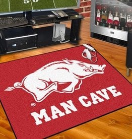 Fan Mats Razorback Man Cave All Star Mat/Rug - DS