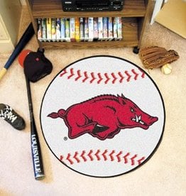 Fan Mats Razorback Baseball Floor Mat - DS