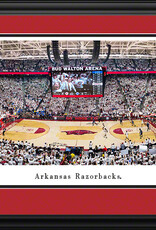 Blakeway Panorama Arkansas Vs Duke Bud Walton Arena Basketball Panorama Print