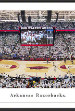 Blakeway Panorama Arkansas Vs Duke Bud Walton Arena Basketball Panorama Print