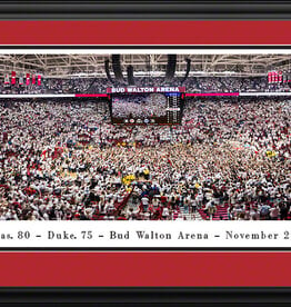 Blakeway Panorama Arkansas Vs Duke Bud Walton Arena Basketball Court Storming Panorama Print