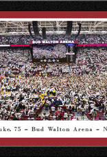 Blakeway Panorama Arkansas Vs Duke Bud Walton Arena Basketball Court Storming Panorama Print