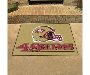 Nfl San Francisco 49ers All Star Mat The Stadium Shoppe On Razorback