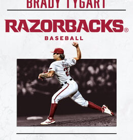 Razorback Baseball Brady Tygart 18"X24" Poster