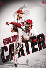 Razorback Baseball Dylan Carter 18"X24" Poster
