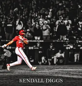 Razorback Baseball Kendall Diggs 18"X24" Poster
