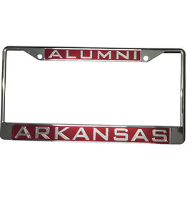 Wincraft Arkansas Alumni License Plate Frame Red