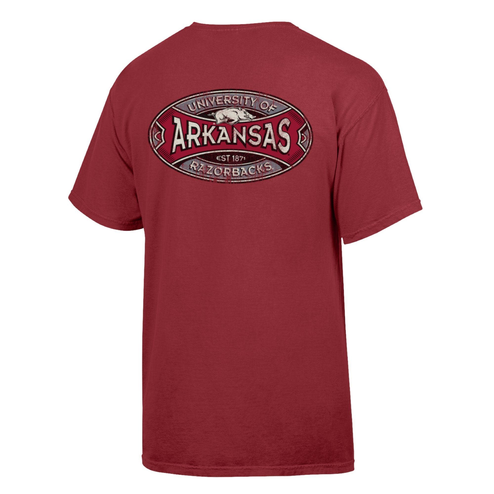 Comfort Wash Arkansas Comfort Wash Throwback  SST By Gear For Sports